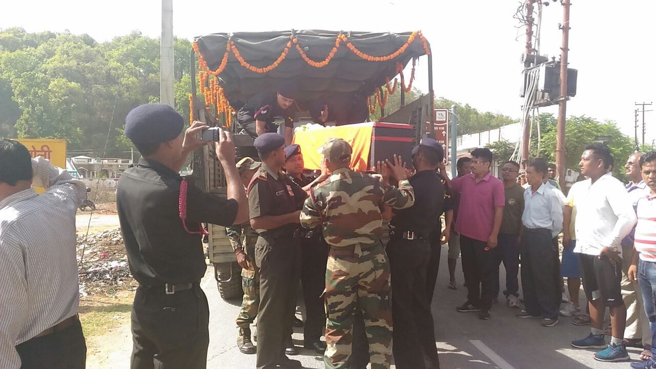 shaheed mahesh gurung last farewell.