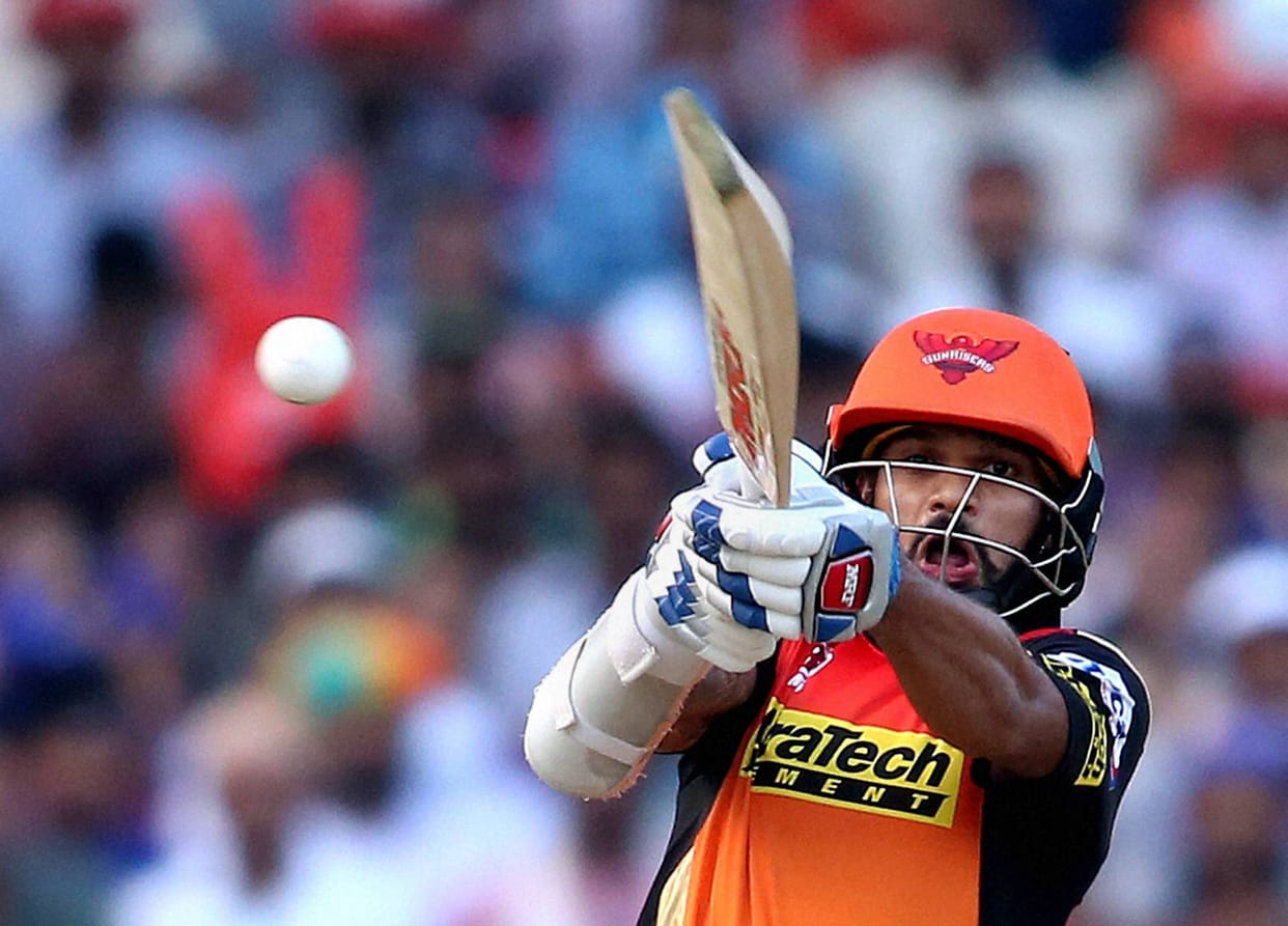 shikhar dhawan made a record with david warner in ipl