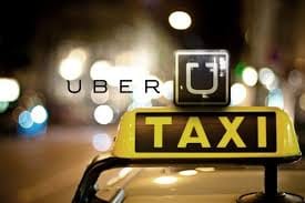 robbers looted uber taxi, driver was taking rest in taxi