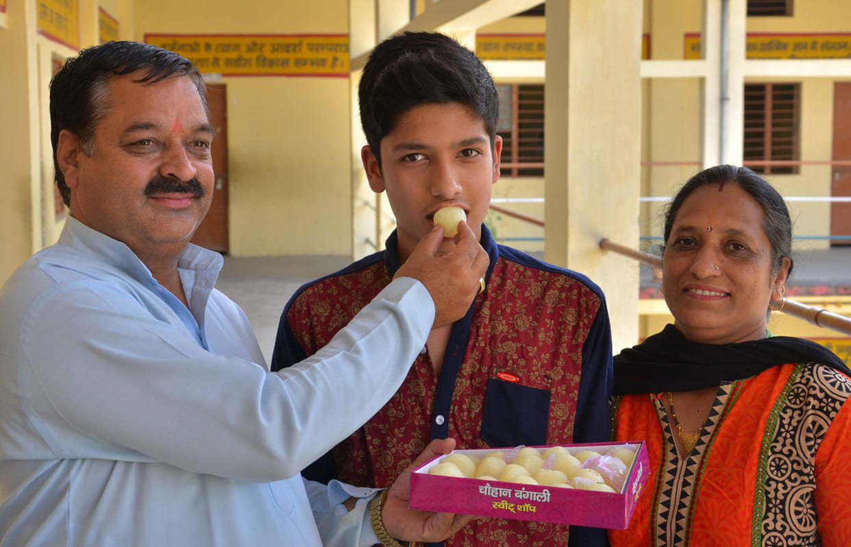 Paurikhala proud ON RESULT