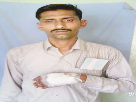 Home Guards looted Rs 35,000