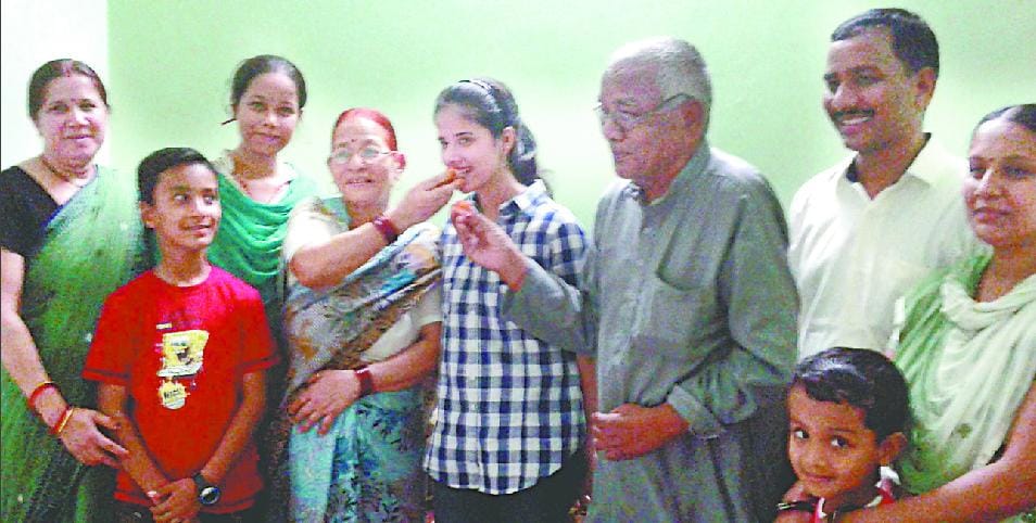 vijaylakshmi inter and sachin hischool topper