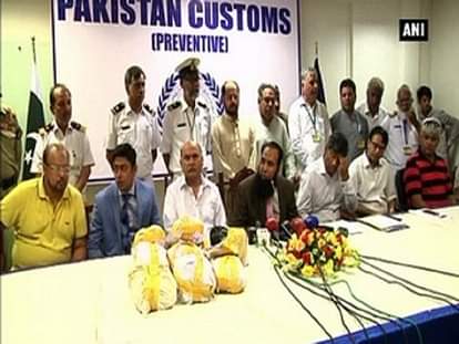 27-kg heroin seized from aircraft at Karachi airport