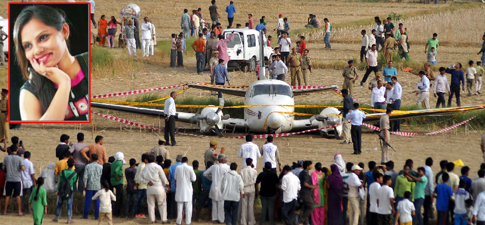air ambulance crash in najafgarh: daughter put her life on risk for his father's life