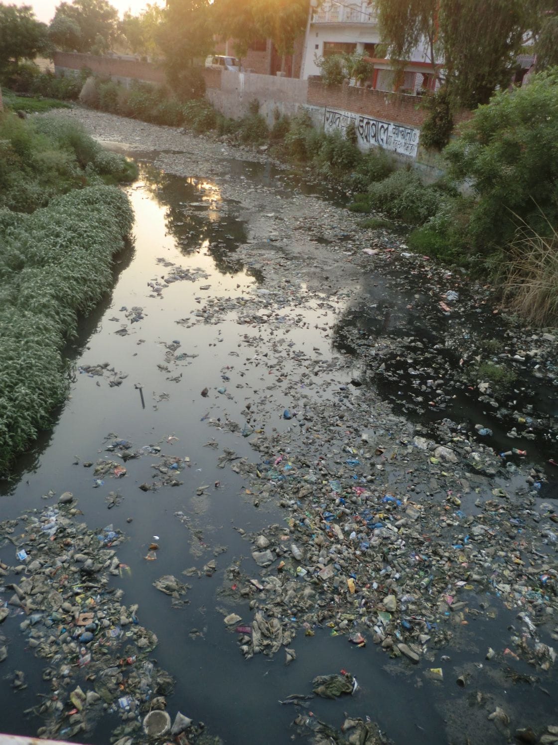 The other day a teenager in canal Look for People
