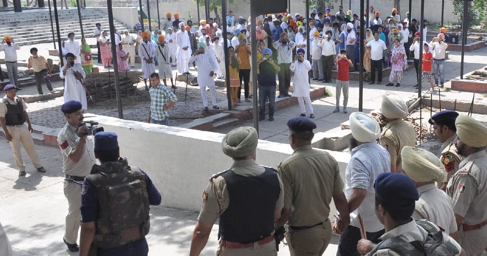 babbar khalsa terrorist paramjit singh bheora arrived for soldier father funeral