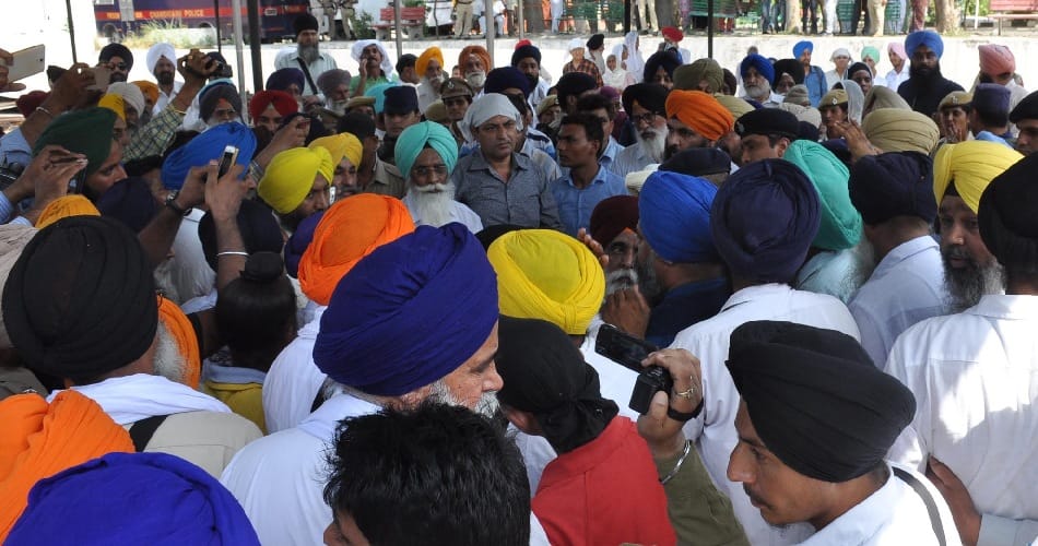 babbar khalsa terrorist paramjit singh bheora arrived for soldier father funeral