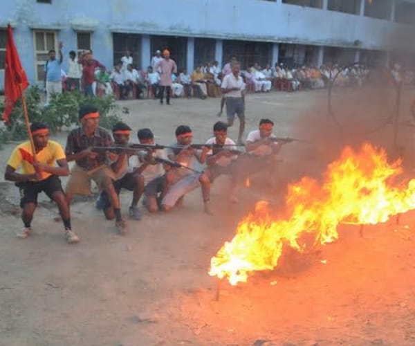 Bajrang dal city convenor arrested in Ayodhya.