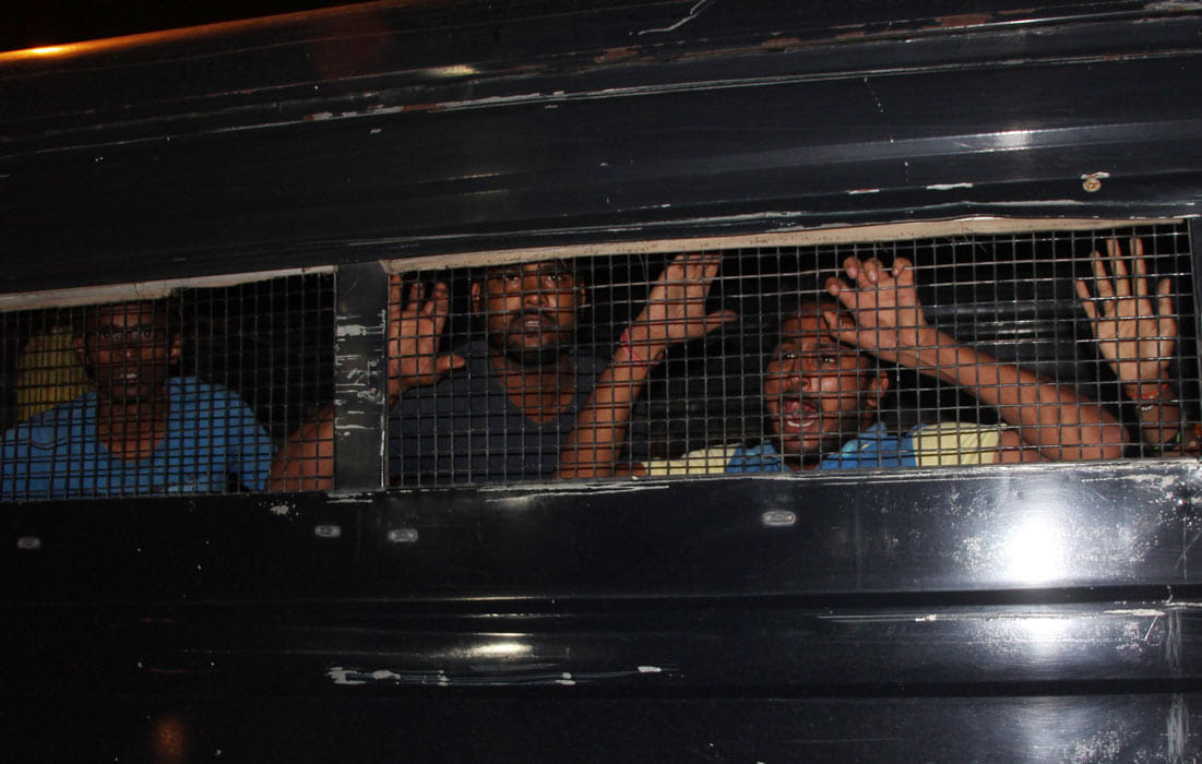 Protester Student arrested in Midnight at BHU.