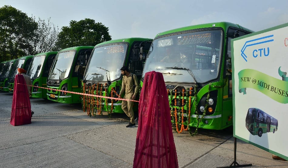 CTU fleet has 80 electric buses Now