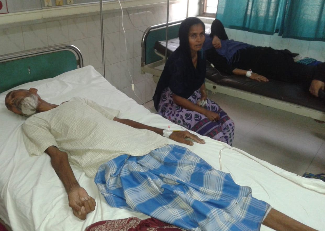 Five more diarrhea patients admitted to district hospital