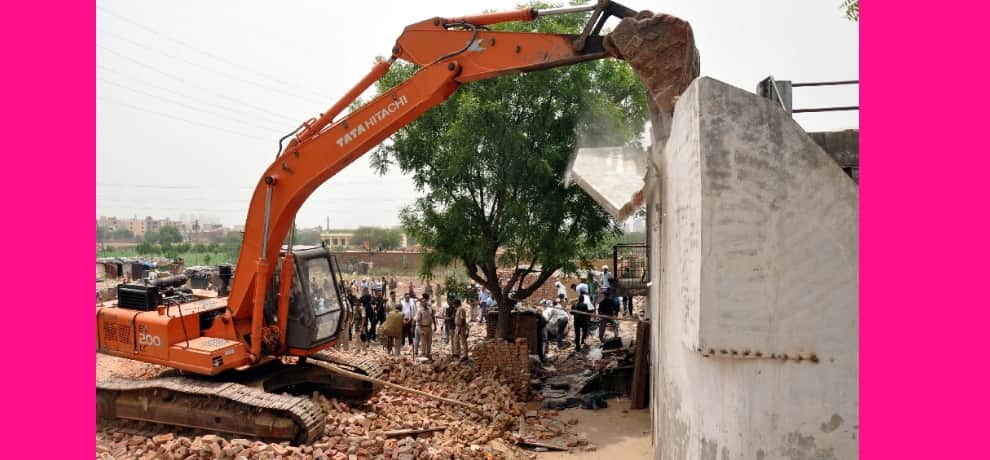 Removed the encroachment from the 18th century ancient mosque