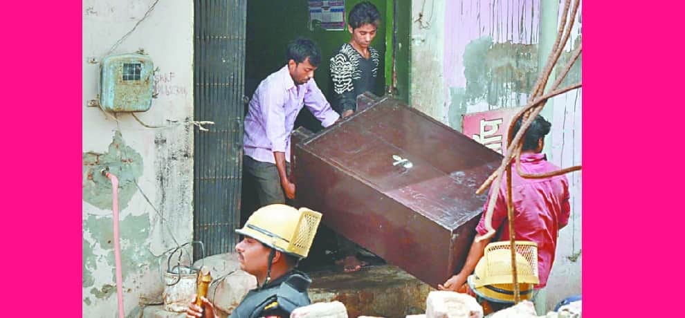 Removed the encroachment from the 18th century ancient mosque