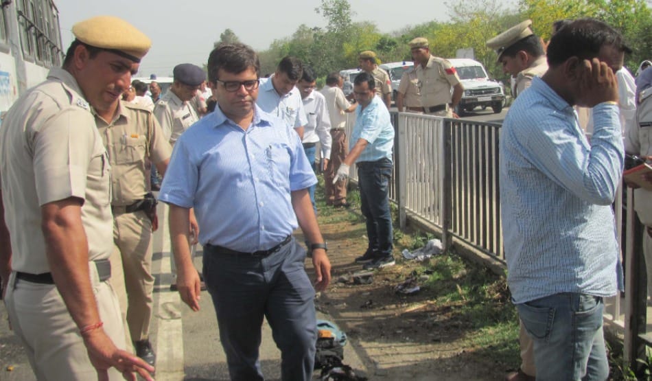 explosion in haryana Roadways bus in Kurukshetra, truth of incident