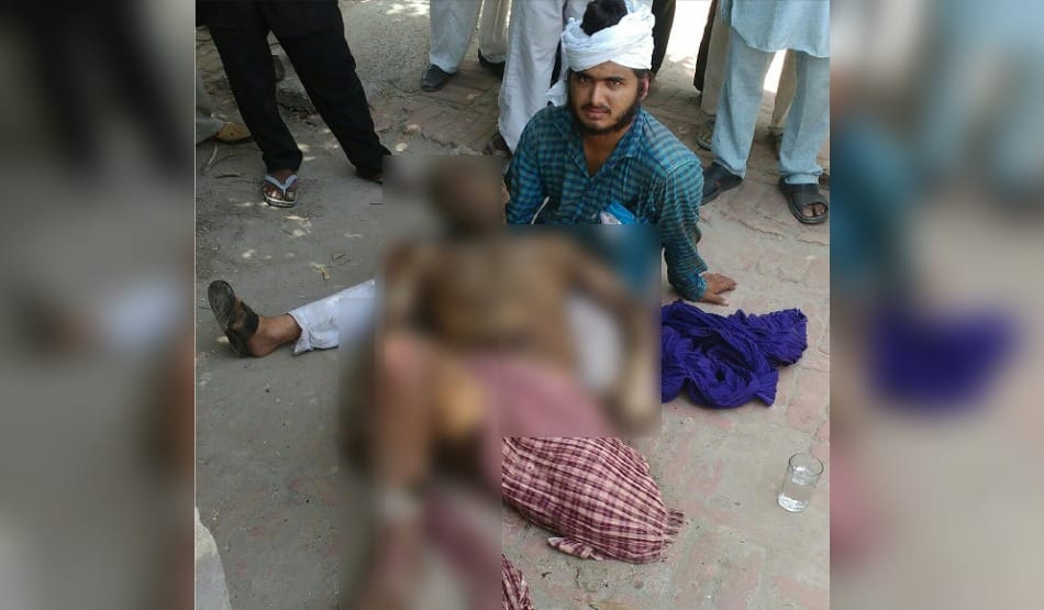officer did not listen complaint, disabled farmer burn himself