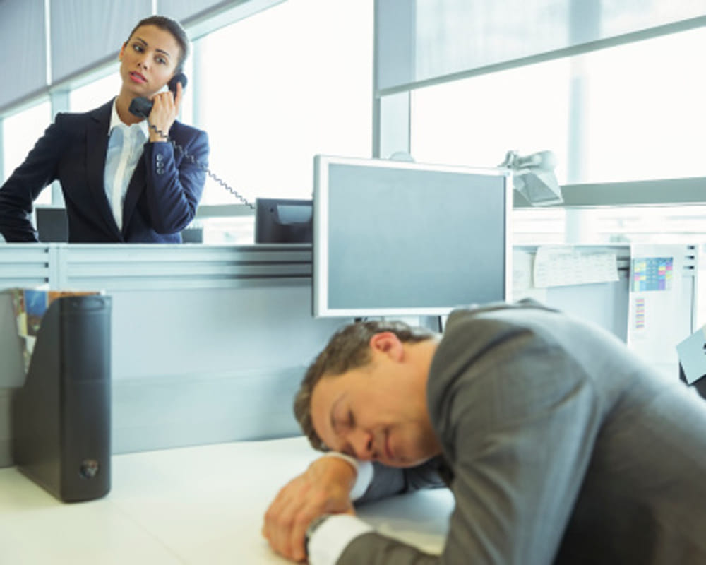 tips to stay awake yourself in office