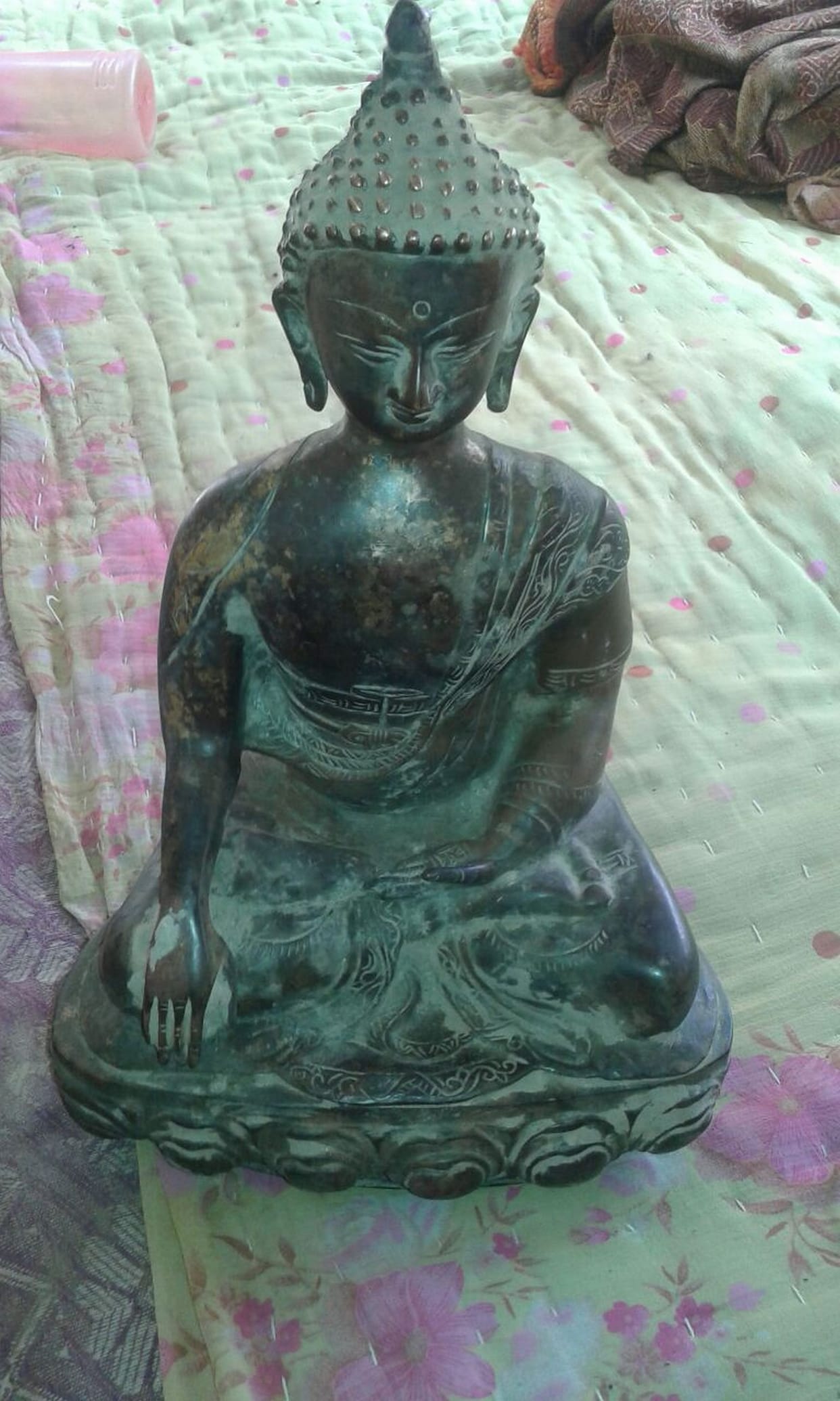 Statue of Buddha found in river