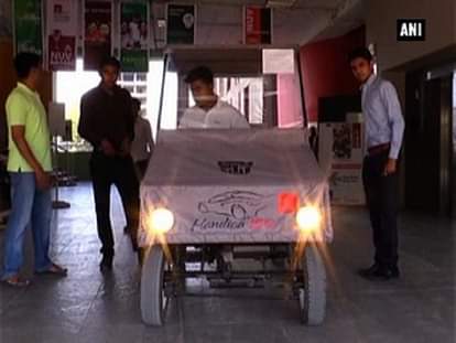 ‘Hindica 150’ car launched for ‘divyang’ by Vadodara university students 