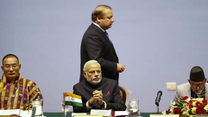  how 's modi popular in Pakistan china and nepal