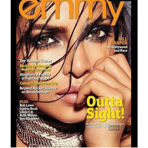 Priyanka Chopra sizzles on Emmy magazine's cover