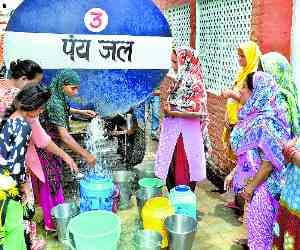 20 thousand population yearning for drip water