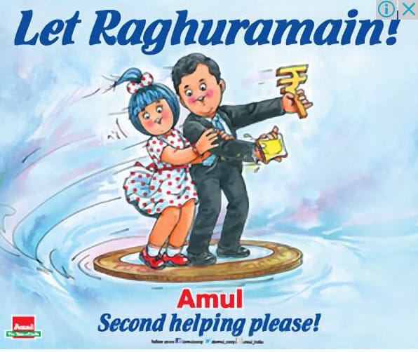 amul supports rbi governer raghuram rajan, bjp's amit shah drwas line between comments on rajan