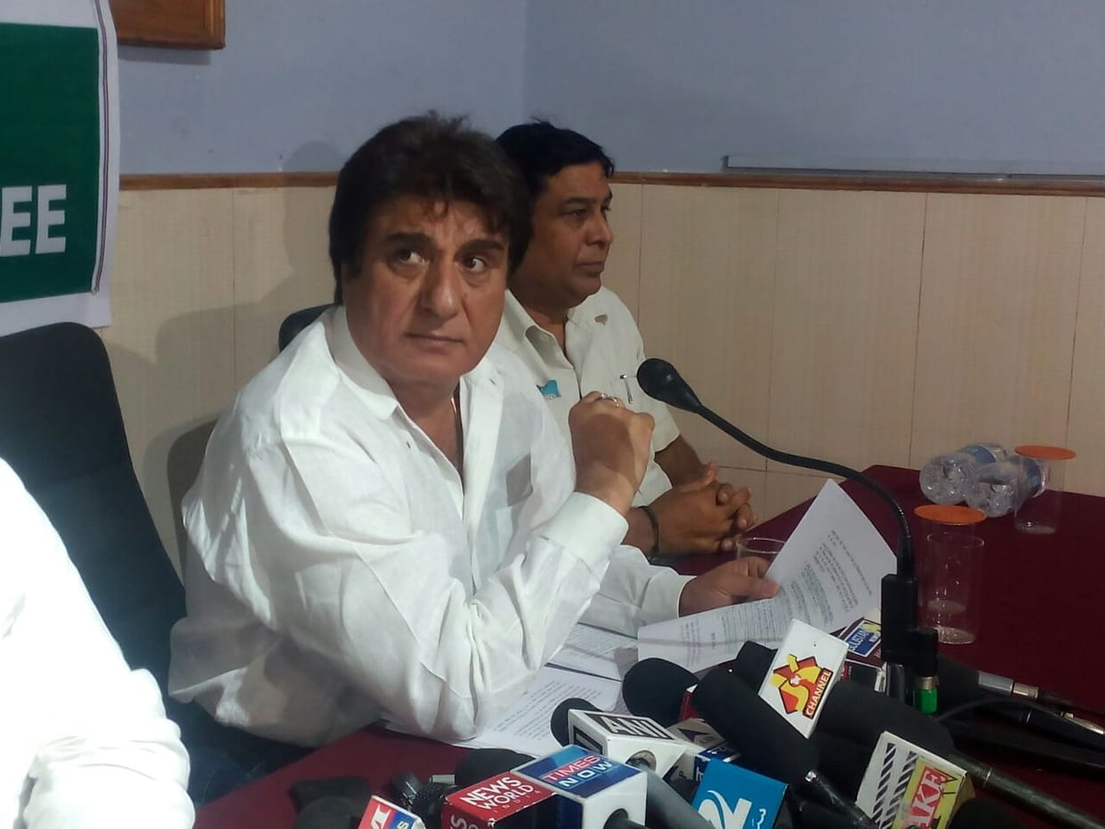 The government only in commercials: Raj Babbar