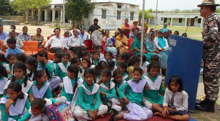 SSB planted in the camp Gandhakhali