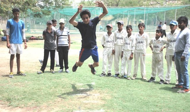 Trial in the selection of five players