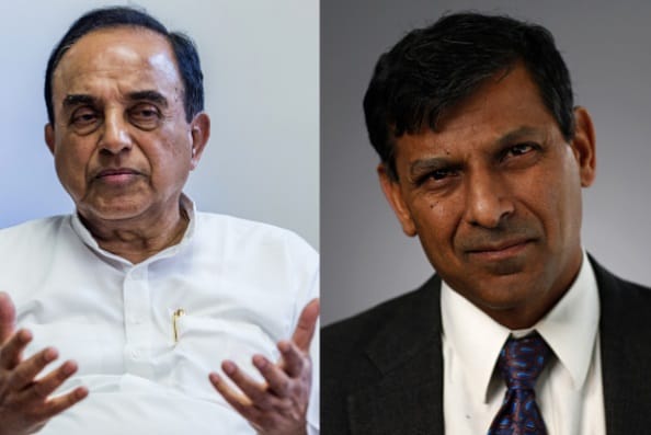 subramanian swami again attacked on raghuram rajan, wrotes to pm