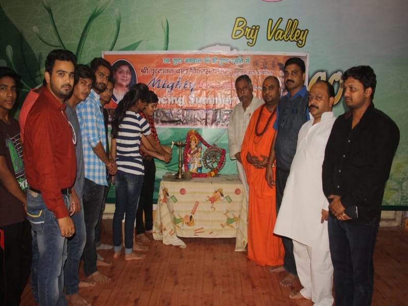 summer camp started in vrindavan