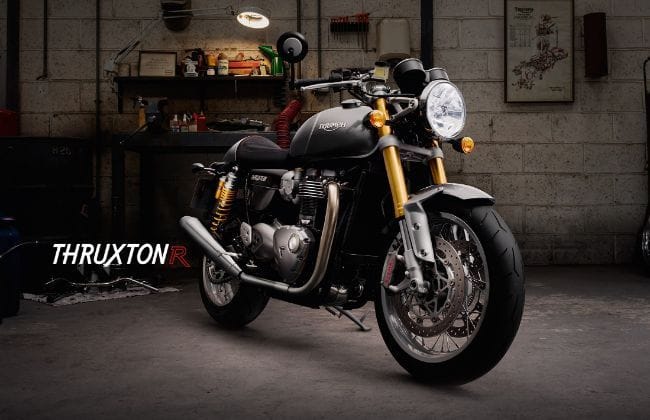 2016 Triumph Thruxton R To Be Launched In India on June 3