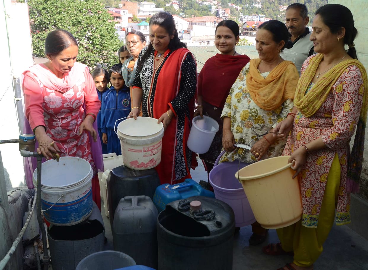 water problem in solan city very 
