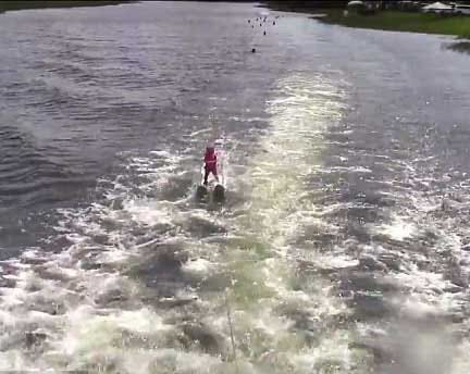 youngest water skier of the world