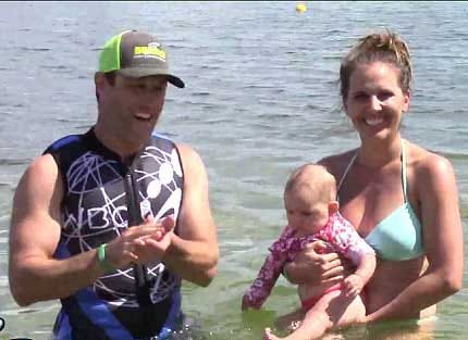 youngest water skier of the world