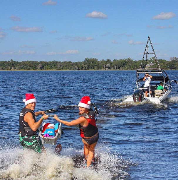 youngest water skier of the world
