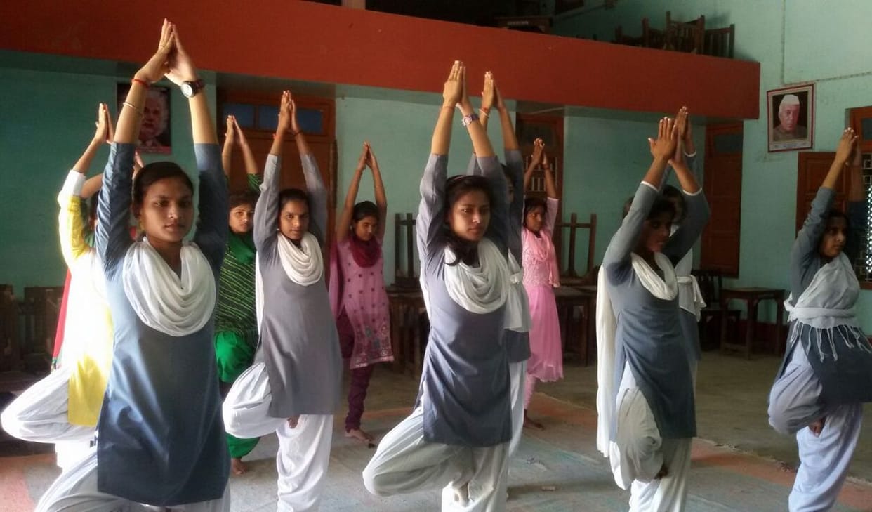 modi yoga class, modi chandigarh visit, pm modi yoga class, international yoga day, panchkula