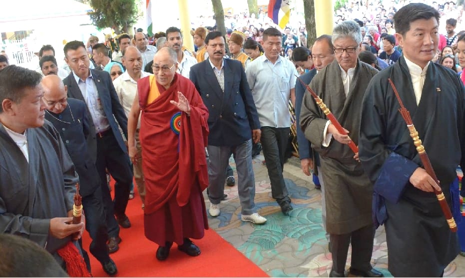  Tibetan PM-in-exile Lobsang Sangay oath ceremony at dharamshala.