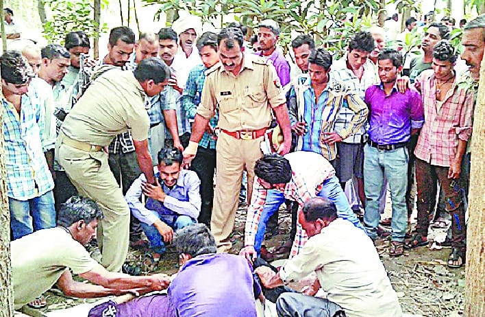 Dead body found in field