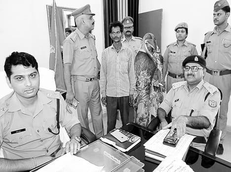The lovers in murder arrested