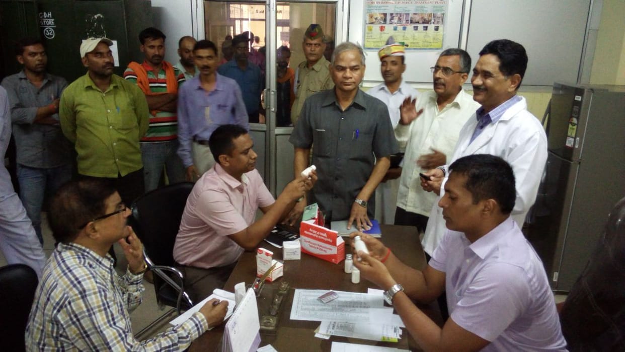Patients were treated for one and half hours linger