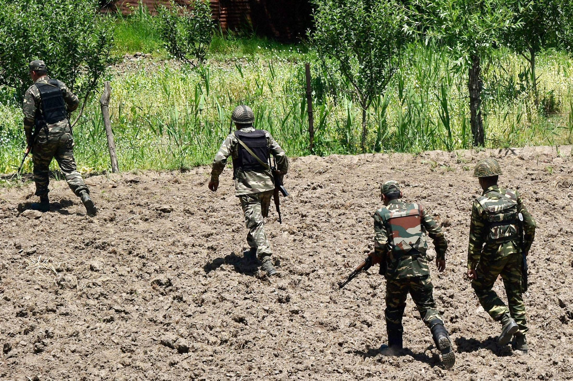 two terrorist killed in baramulla