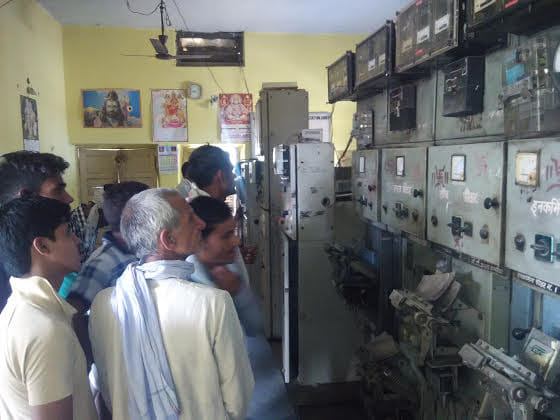 agitation for light in mathura
