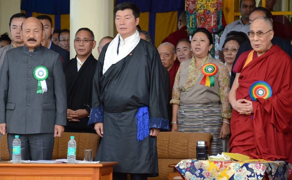 Tibetan PM-in-exile Lobsang Sangay oath ceremony at dharamshala.