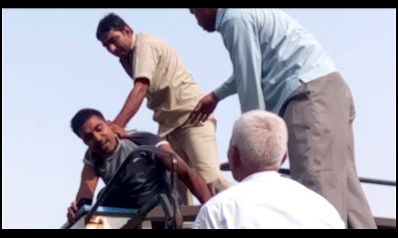 misbehave and marpeet by conductor of haryana roadways in rohtak