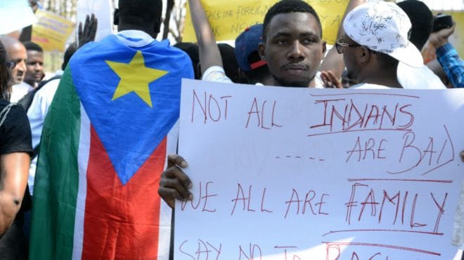 Nigerian student was attacked in Hyderabad 