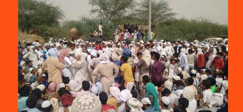 Utavd murder case registered against 50, the tension between the Rapid Action Force
