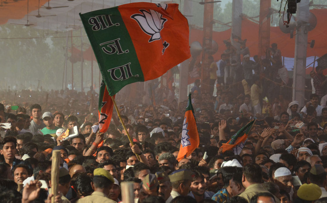 PM Modi Targets Opposition at Saharanpur railly.