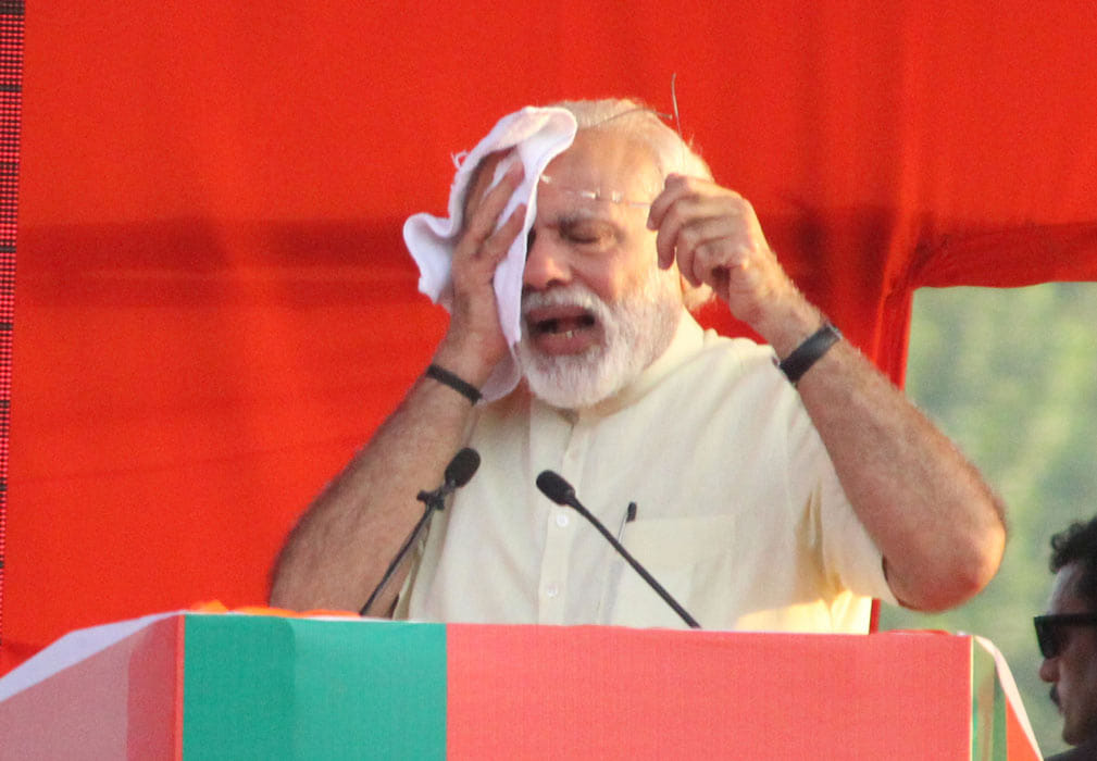 PM Modi Targets Opposition at Saharanpur railly.