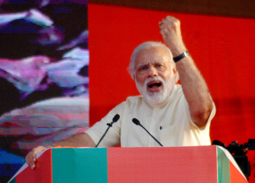 PM Modi Targets Opposition at Saharanpur railly.